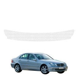 Powłoka techniczna na próg bagażnika do Mercedes Benz C Klasa W203 Sedan (2000-2007) GRIZZ HeavyDuty Biała