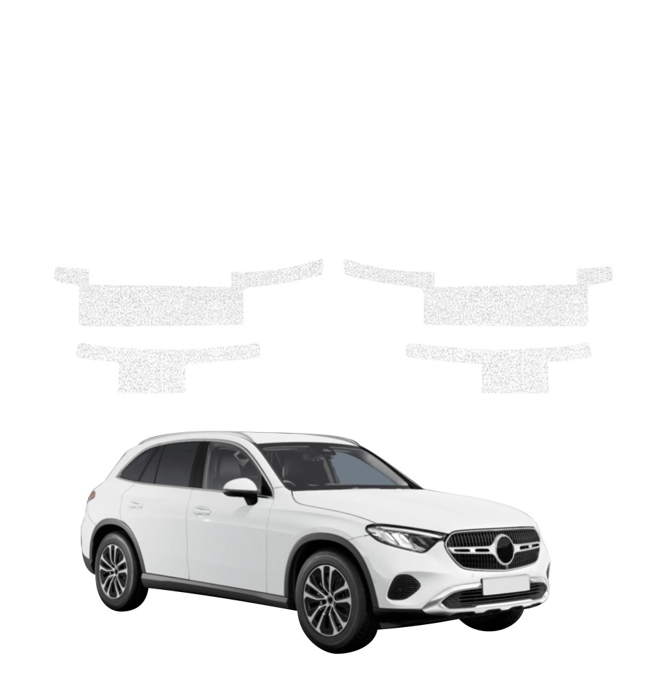 Powłoka techniczna na progi do Mercedes GLC Wagon (2025-2026) GRIZZ 4w1 HeavyDuty Biała