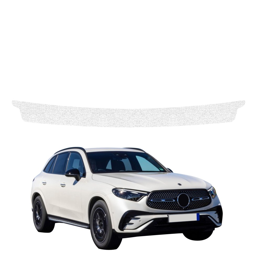 Powłoka techniczna na próg bagażnika do Mercedes-Benz GLC C254 (2023-2026) GRIZZ HeavyDuty Biała