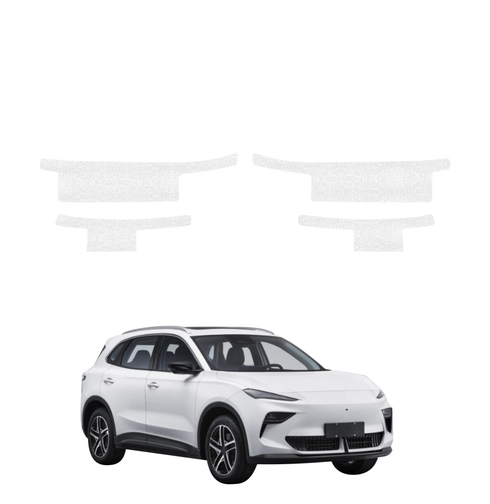 Powłoka techniczna na progi do MG S5 EV (2025-2026) GRIZZ 4w1 HeavyDuty Biała