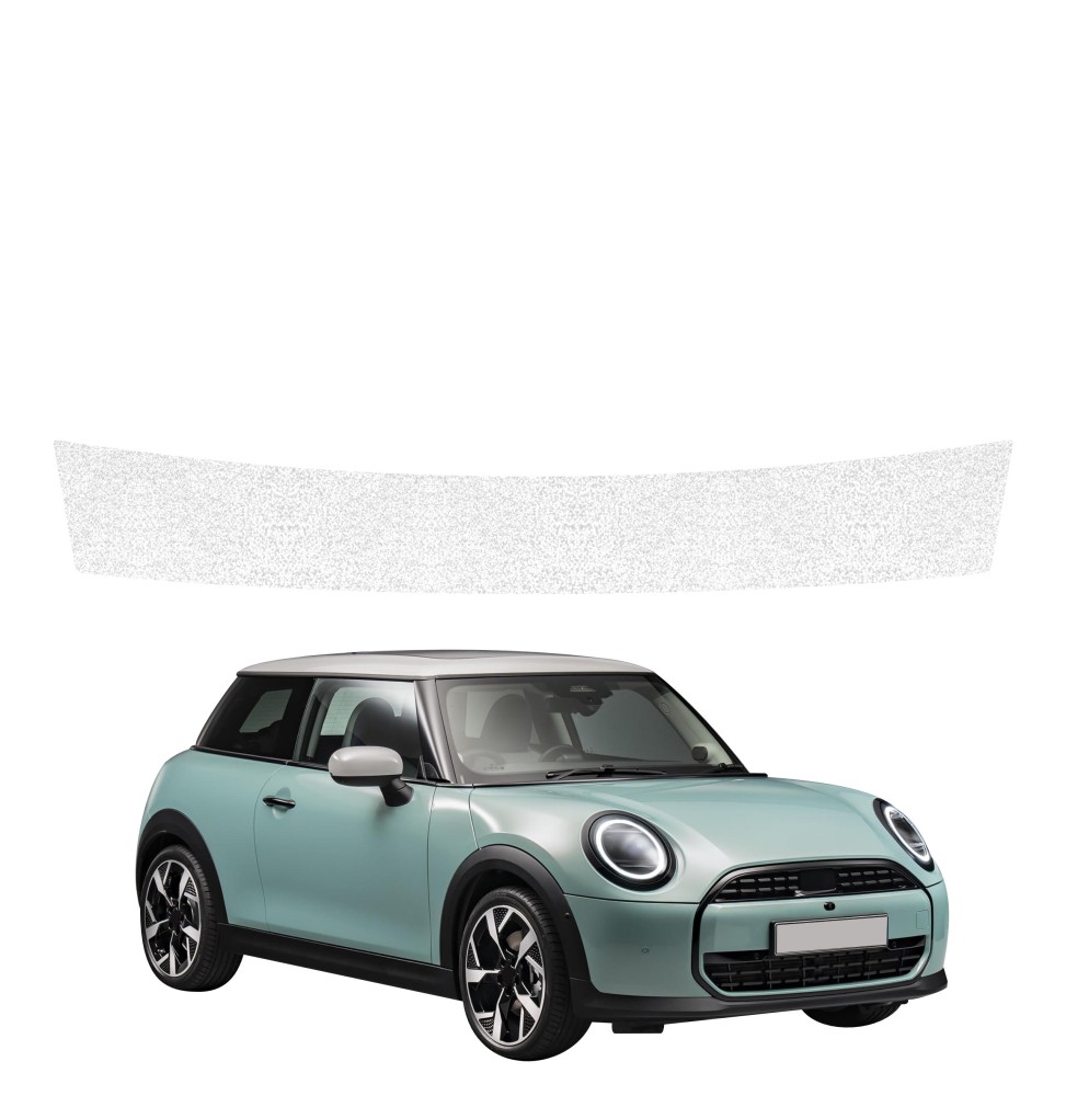 Powłoka techniczna na próg bagażnika do Mini Cooper S (2023-2026) GRIZZ HeavyDuty Biała