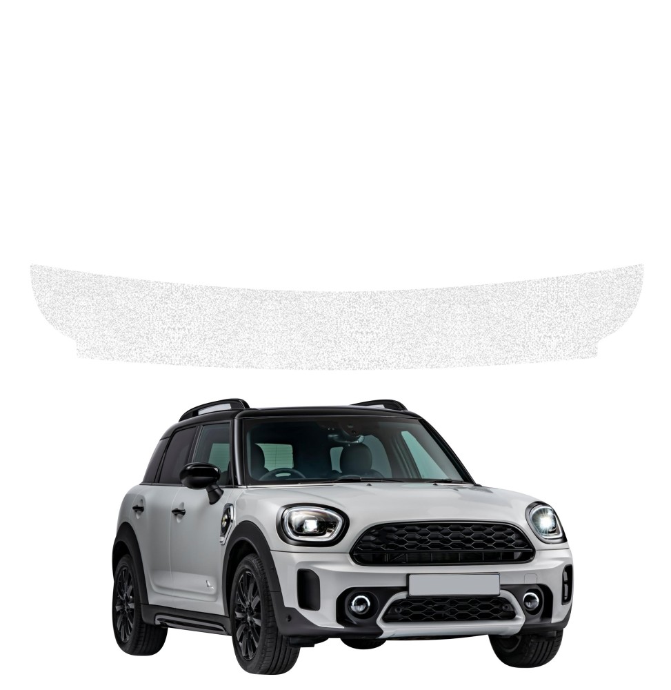 Powłoka techniczna na próg bagażnika do Mini Countryman (2023-2026) GRIZZ HeavyDuty Biała