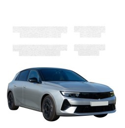 Powłoka techniczna na progi do Opel Astra (2021-2024) GRIZZ 4w1 HeavyDuty Biała