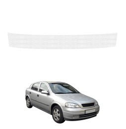 Powłoka techniczna na próg bagażnika do Opel Astra G Hatchback 5D (1998-2009) GRIZZ HeavyDuty Biała