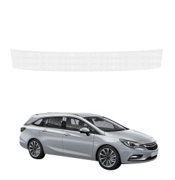 Powłoka techniczna na próg bagażnika do Opel Astra J Kombi 5D (2012-2015) GRIZZ HeavyDuty Biała