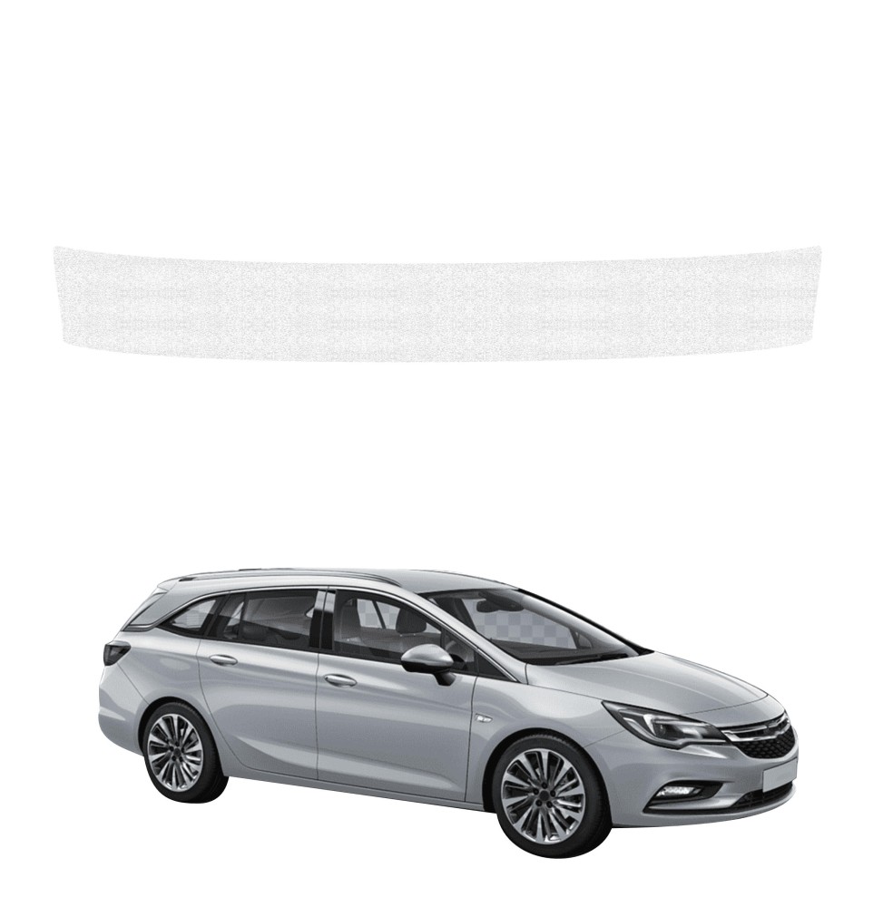 Powłoka techniczna na próg bagażnika do Opel Astra J Kombi 5D (2012-2015) GRIZZ HeavyDuty Biała