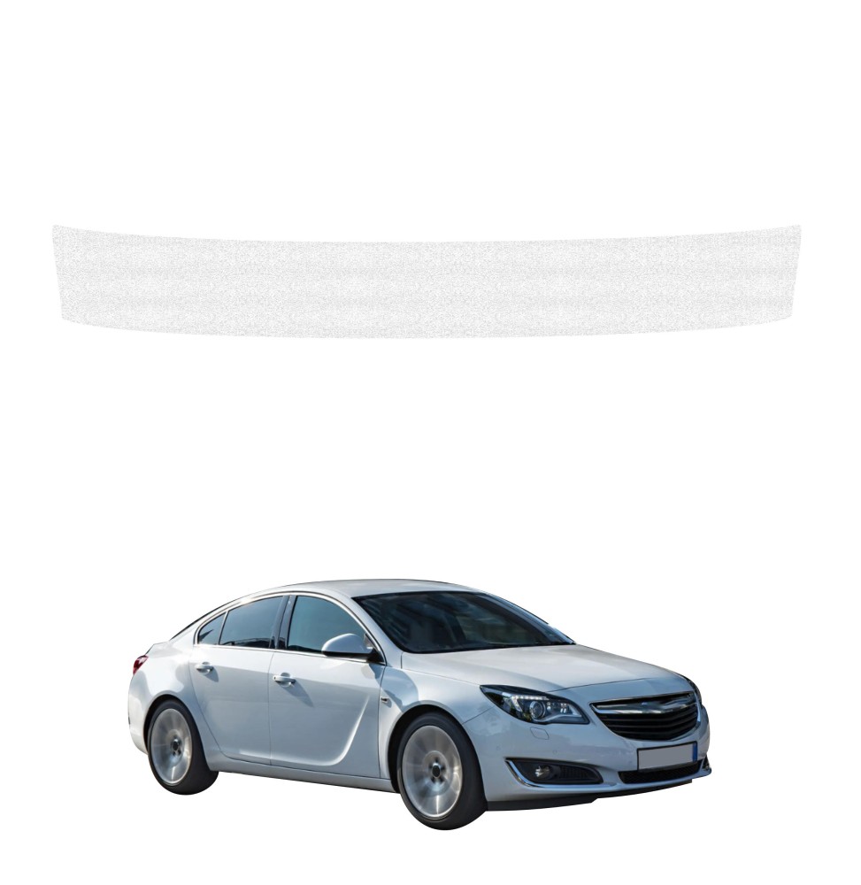 Powłoka techniczna na próg bagażnika do Opel Insignia A Sedan Facelifting (2013-2017) GRIZZ HeavyDuty Biała