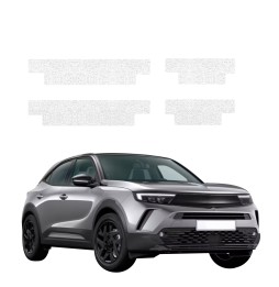 Powłoka techniczna na progi do Opel Mokka (2021-2026) GRIZZ 4w1 HeavyDuty Biała