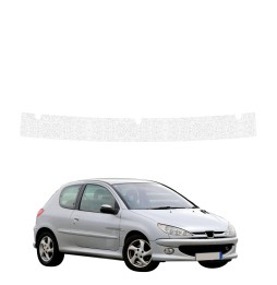 Powłoka techniczna na próg bagażnika do Peugeot 206 (1998-2009) GRIZZ HeavyDuty Biała