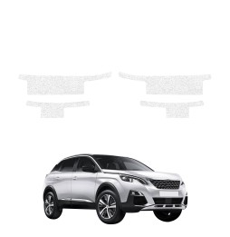 Powłoka techniczna na progi do Peugeot 3008 (2016-2024) GRIZZ 4w1 HeavyDuty Biała