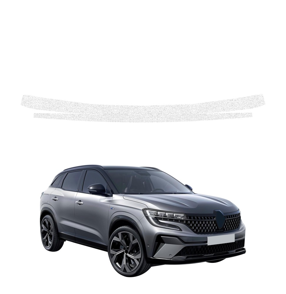 Powłoka techniczna na próg bagażnika do Renault Austral (2022-2026) GRIZZ HeavyDuty Biała