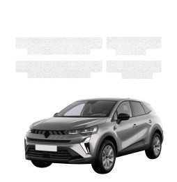 Powłoka techniczna na progi do Renault Captur (2024-2026) GRIZZ HeavyDuty Biała