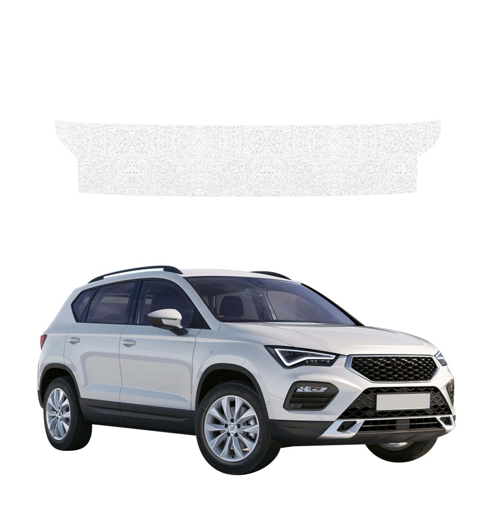 Powłoka techniczna na próg bagażnika do Seat Ateca (2020-2026) GRIZZ HeavyDuty Biała
