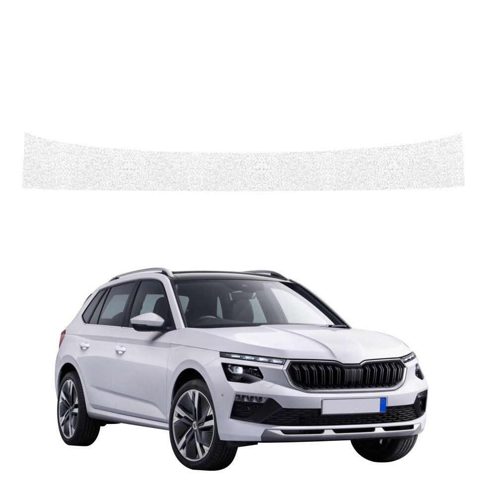 Powłoka techniczna na próg bagażnika do Skoda Kamiq (2019-2025) GRIZZ HeavyDuty Biała