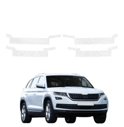 Powłoka techniczna na progi do Skoda Kodiaq (2016-2023) GRIZZ 4w1 HeavyDuty Biała