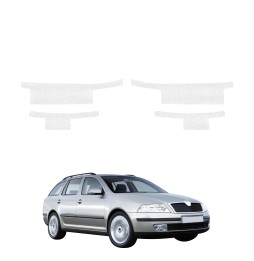 Powłoka techniczna na progi do Skoda Octavia 2 Kombi (2004-2008) GRIZZ 4w1 HeavyDuty Biała