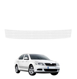 Powłoka techniczna na próg bagażnika do Skoda Octavia 2 Sedan Facelifting (2008-2013) GRIZZ HeavyDuty Biała
