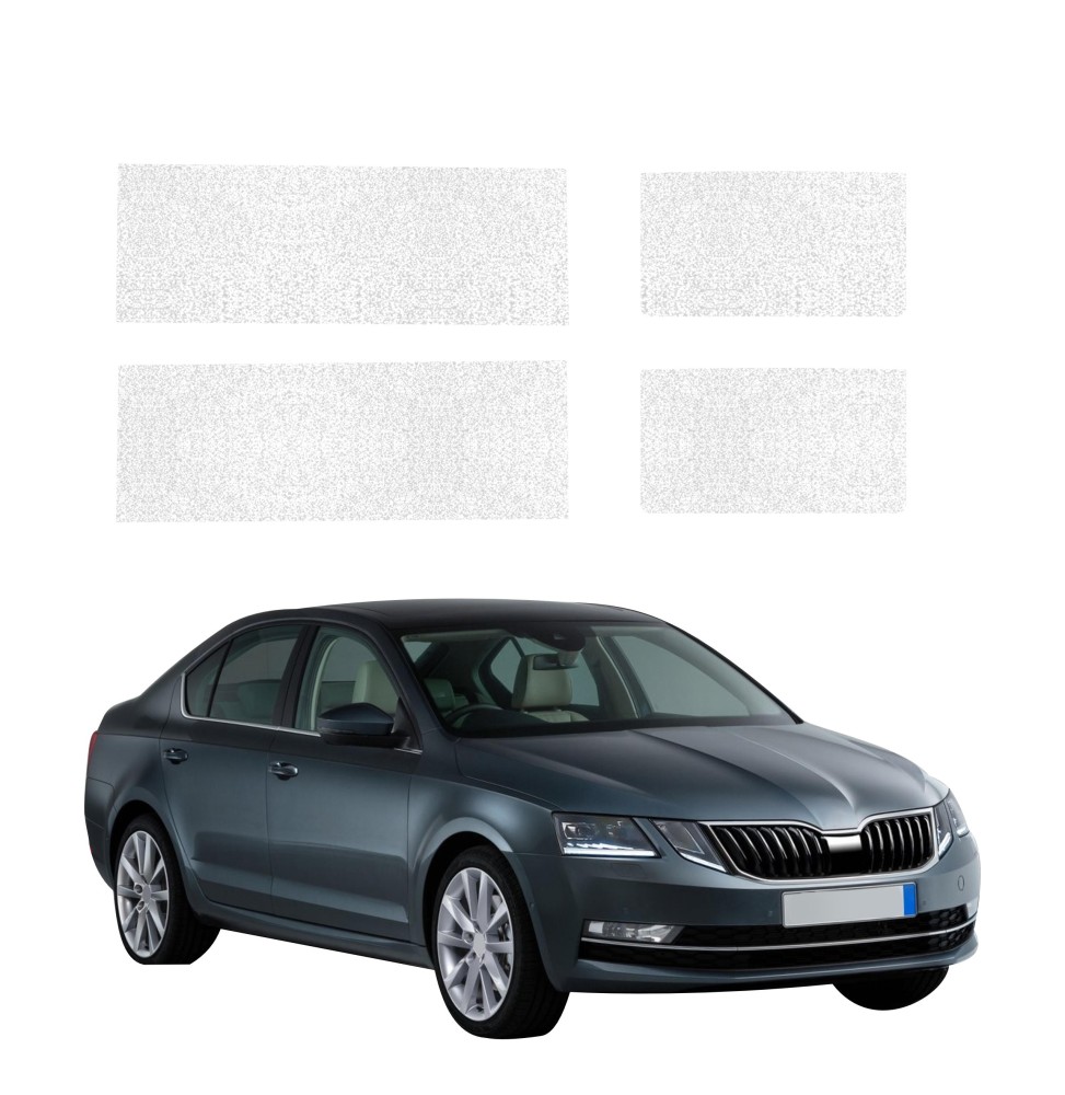 Powłoka techniczna na progi do Skoda Octavia 3 (2017-2020) GRIZZ 4w1 HeavyDuty Biała