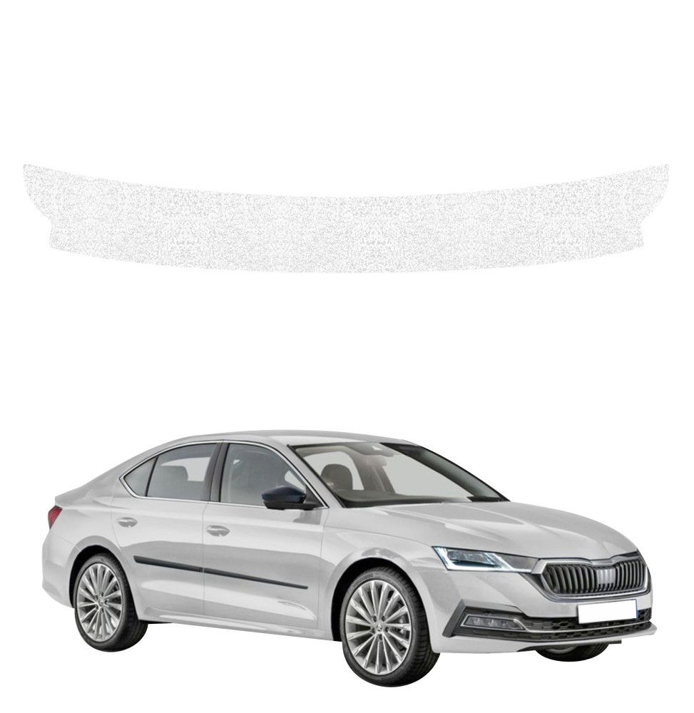 Powłoka techniczna na próg bagażnika do Skoda Octavia 4 Hatchback (2019-2024) GRIZZ HeavyDuty Biała