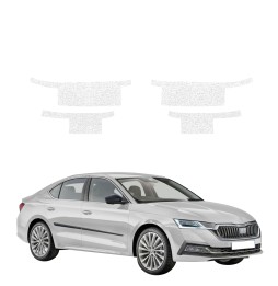 Powłoka techniczna na progi do Skoda Octavia 4 Hatchback (2019-2024) GRIZZ 4w1 HeavyDuty Biała