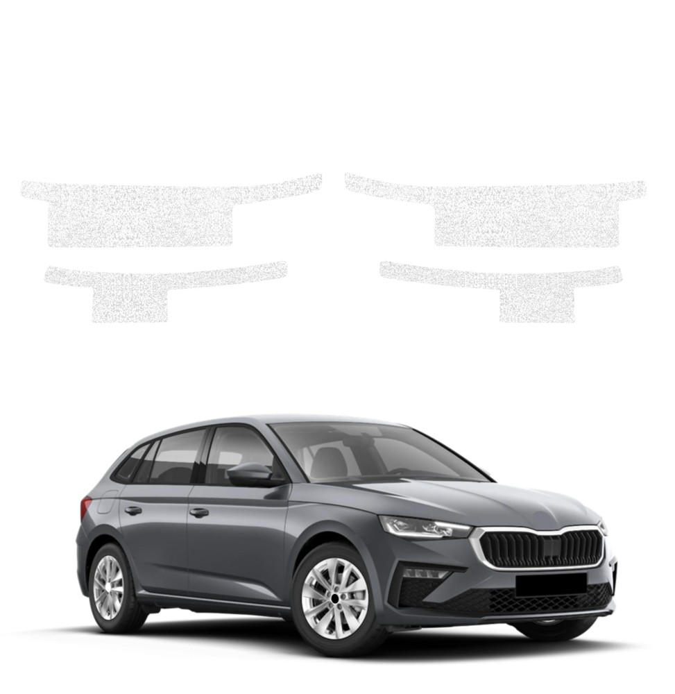 Powłoka techniczna na progi do Skoda Scala (2023-2026) GRIZZ 4w1 HeavyDuty Biała