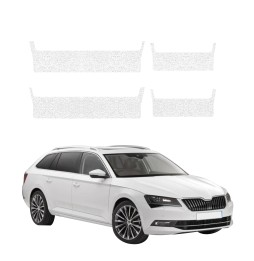 Powłoka techniczna na progi do Skoda Superb 3 Combi (2015-2019) GRIZZ 4w1 HeavyDuty Biała