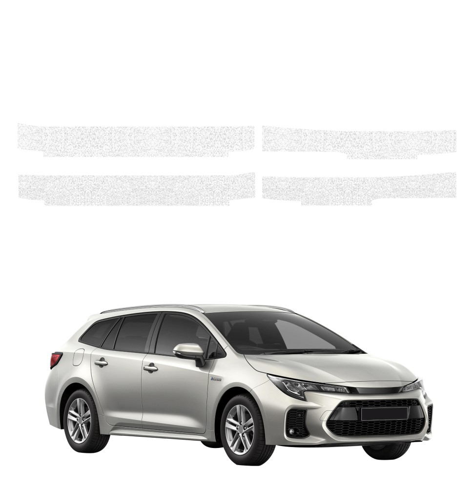 Powłoka techniczna na progi do Suzuki Swace Facelift (2023-2026) GRIZZ 4w1 HeavyDuty Biała