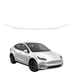 Powłoka techniczna na próg bagażnika do Tesla Model Y (2020-2024) GRIZZ HeavyDuty Biała