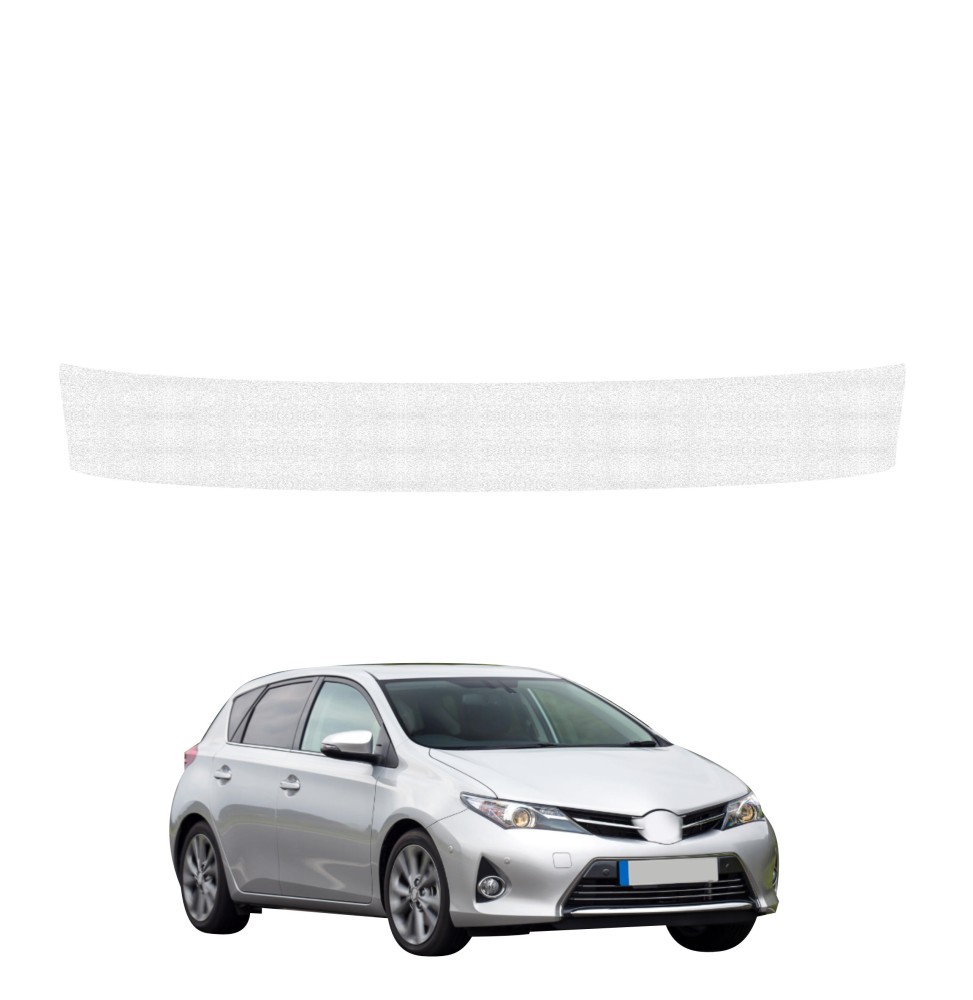 Powłoka techniczna na próg bagażnika do Toyota Auris (2012-2015) GRIZZ HeavyDuty Biała