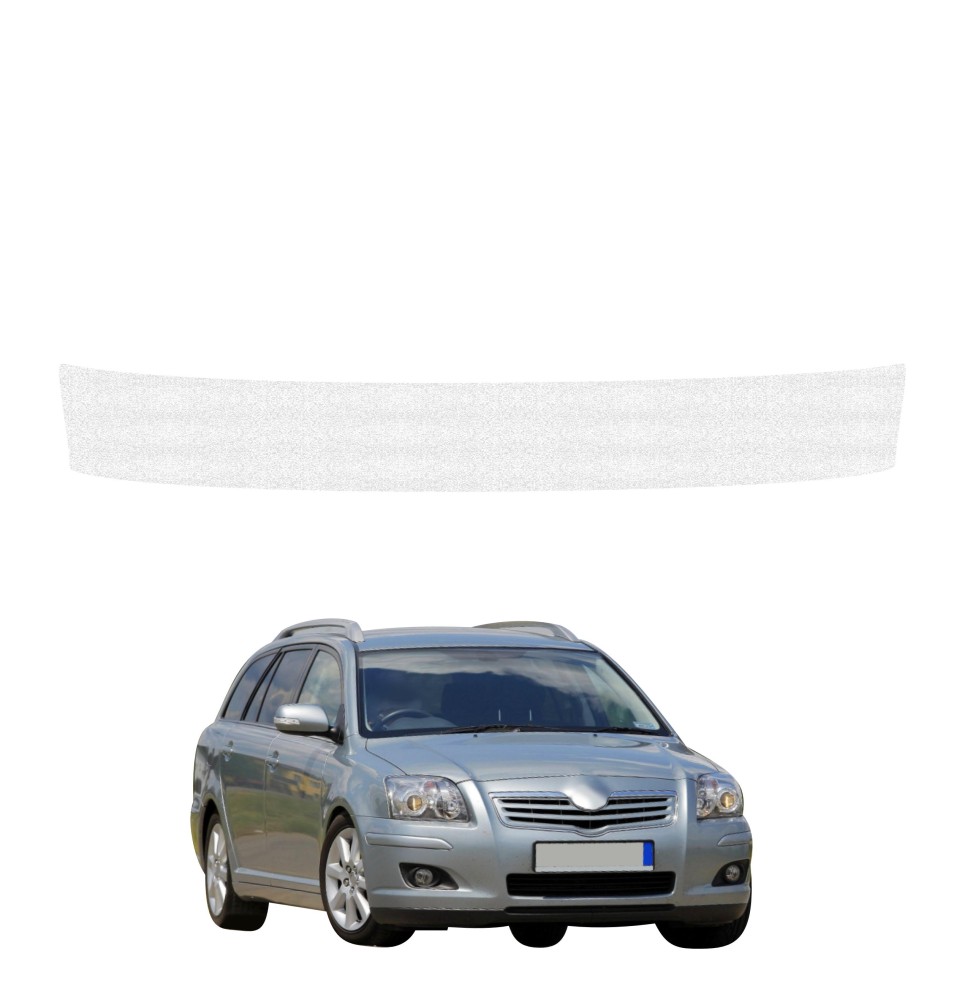 Powłoka techniczna na próg bagażnika do Toyota Avensis Kombi (2003-2009) GRIZZ HeavyDuty Biała