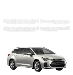 Powłoka techniczna na progi do Toyota Corolla Kombi Facelift (2022-2026) GRIZZ 4w1 HeavyDuty Biała