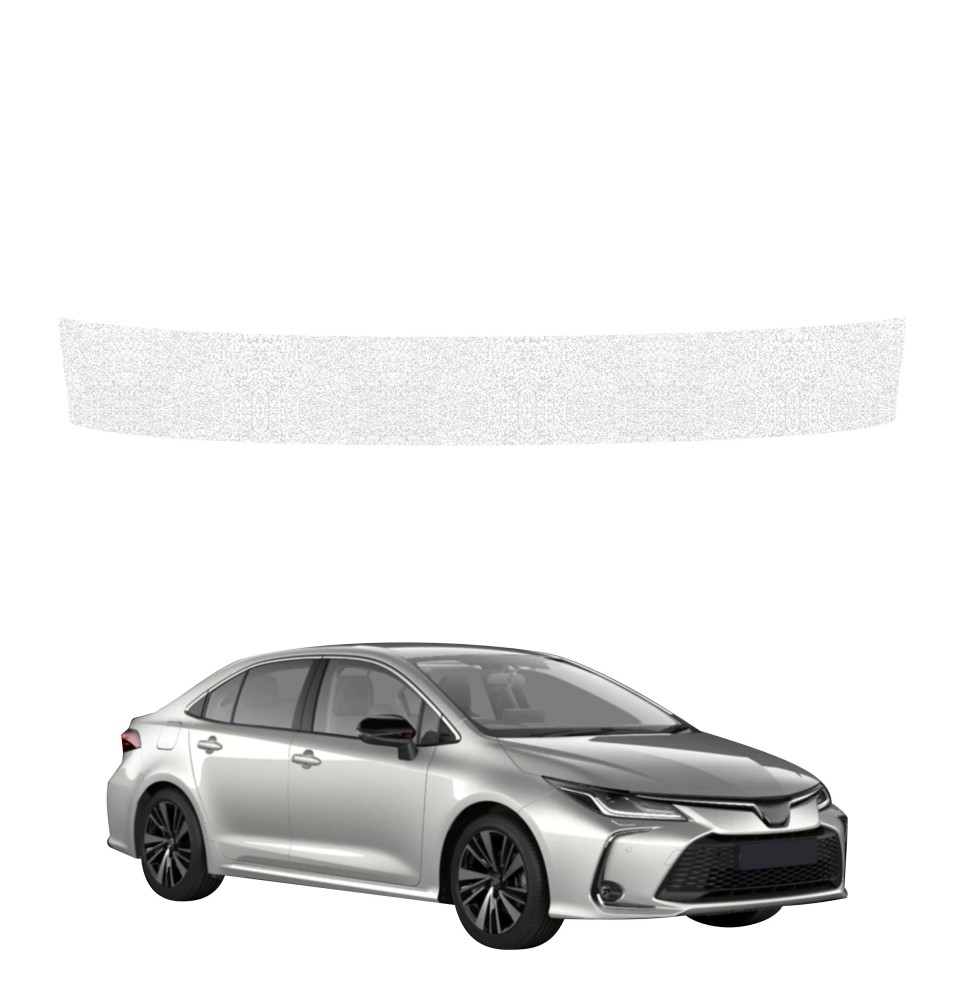 Powłoka techniczna na próg bagażnika do Toyota Corolla Sedan (2022-2026) GRIZZ HeavyDuty Biała