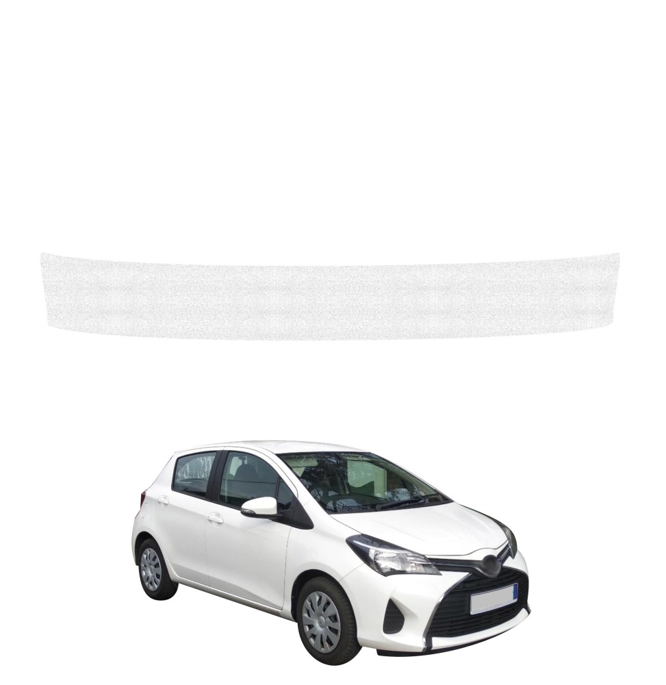Powłoka techniczna na próg bagażnika do Toyota Yaris (2011-2016) GRIZZ HeavyDuty Biała