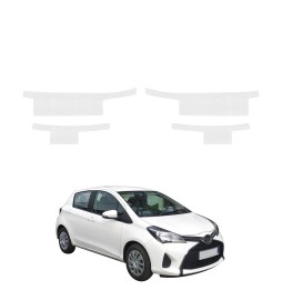 Powłoka techniczna na progi do Toyota Yaris (2011-2016) GRIZZ 4w1 HeavyDuty Biała