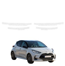 Powłoka techniczna na progi do Toyota Yaris HEV (2020-2026) GRIZZ 4w1 HeavyDuty Biała