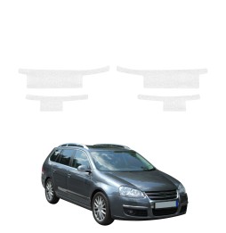 Powłoka techniczna na progi do Volkswagen Golf 5 Variant (2003-2009) GRIZZ 4w1 HeavyDuty Biała
