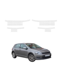 Powłoka techniczna na progi do Volkswagen Golf 7 Hatchback 5D (2012-2020) GRIZZ 4w1 HeavyDuty Biała