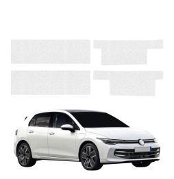Powłoka techniczna na progi do Volkswagen Golf 8 Hatchback (2024-2026) GRIZZ 4w1 HeavyDuty Biała