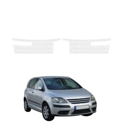 Powłoka techniczna na progi do Volkswagen Golf Plus Hatchback 5D (2004-2008) GRIZZ 2w1 HeavyDuty Biała