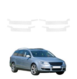 Powłoka techniczna na progi do Volkswagen Passat B6 Variant (2005-2010) GRIZZ 4w1 HeavyDuty Biała