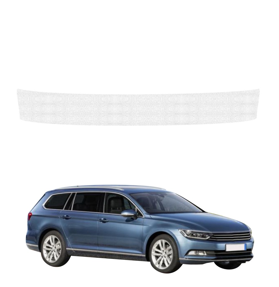 Powłoka techniczna na próg bagażnika do Volkswagen Passat B8 Kombi (2014-2022) GRIZZ HeavyDuty Biała
