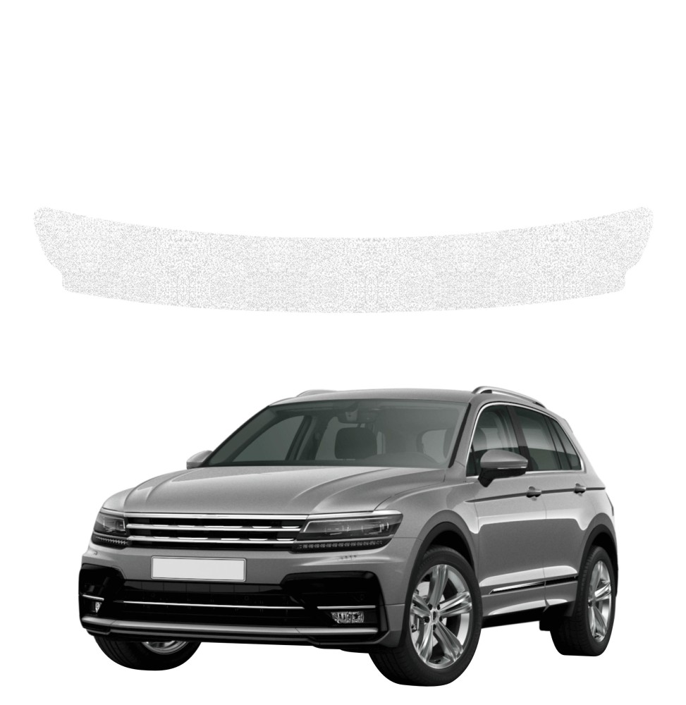 Powłoka techniczna na próg bagażnika do Volkswagen Tiguan 2 (2016-2020) GRIZZ HeavyDuty Biała