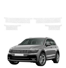 Powłoka techniczna na progi do Volkswagen Tiguan 2 (2016-2020) GRIZZ 4w1 HeavyDuty Biała