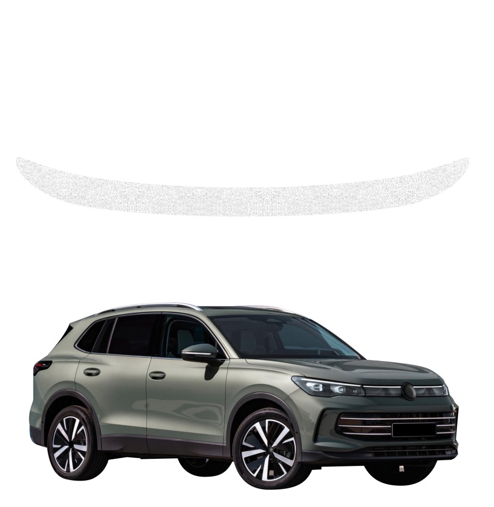 Powłoka techniczna na próg bagażnika do Volkswagen Tiguan 3 (2024-2026) GRIZZ HeavyDuty Biała