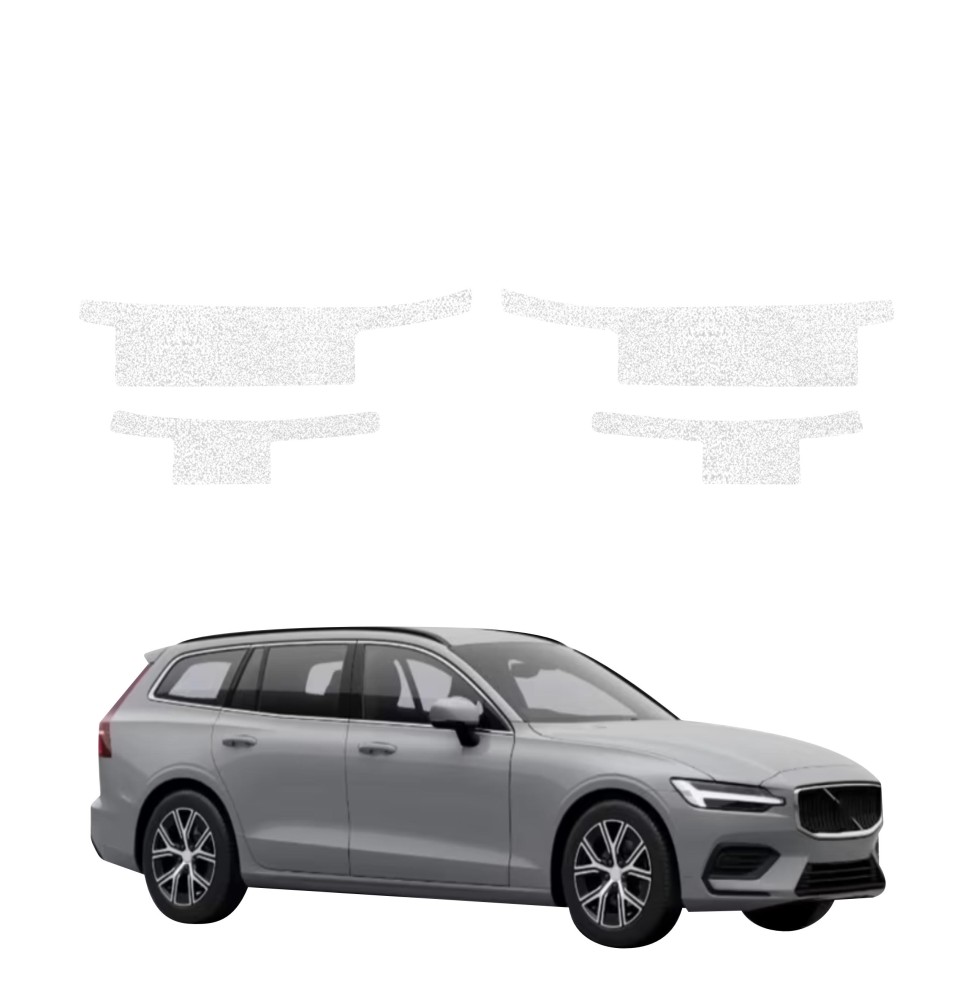 Powłoka techniczna na progi do Volvo V60 (2026) GRIZZ 4w1 HeavyDuty Biała