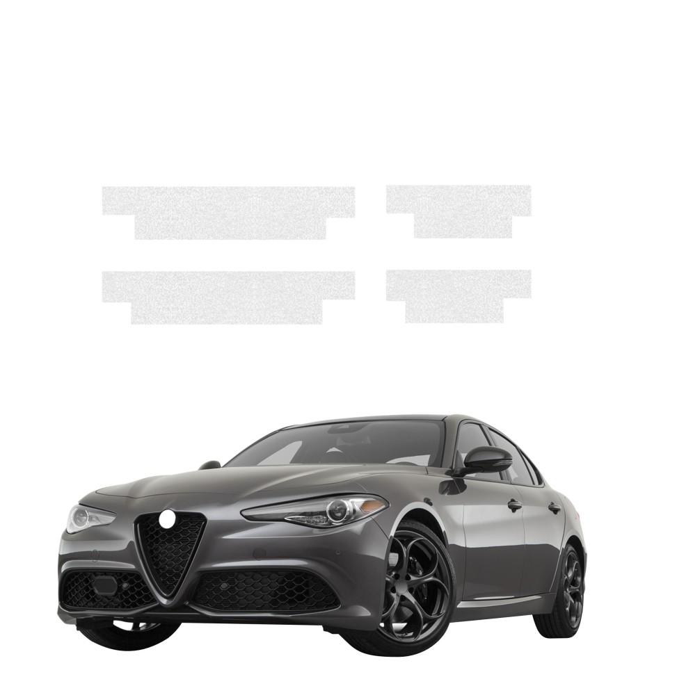 Powłoka techniczna na progi do Alfa Romeo Giulia (2023-2026) GRIZZ 4w1 HeavyDuty Bezbarwna