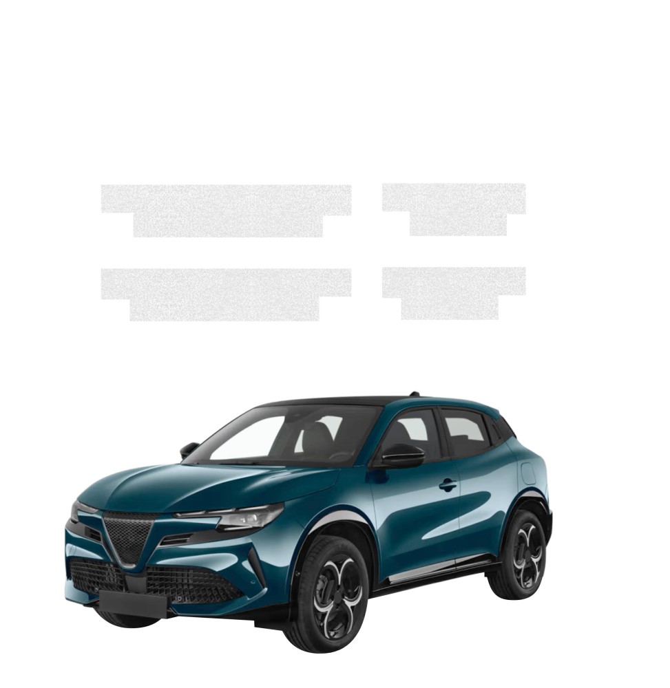 Powłoka techniczna na progi do Alfa Romeo Junior (2024-2026) GRIZZ 4w1 HeavyDuty Bezbarwna