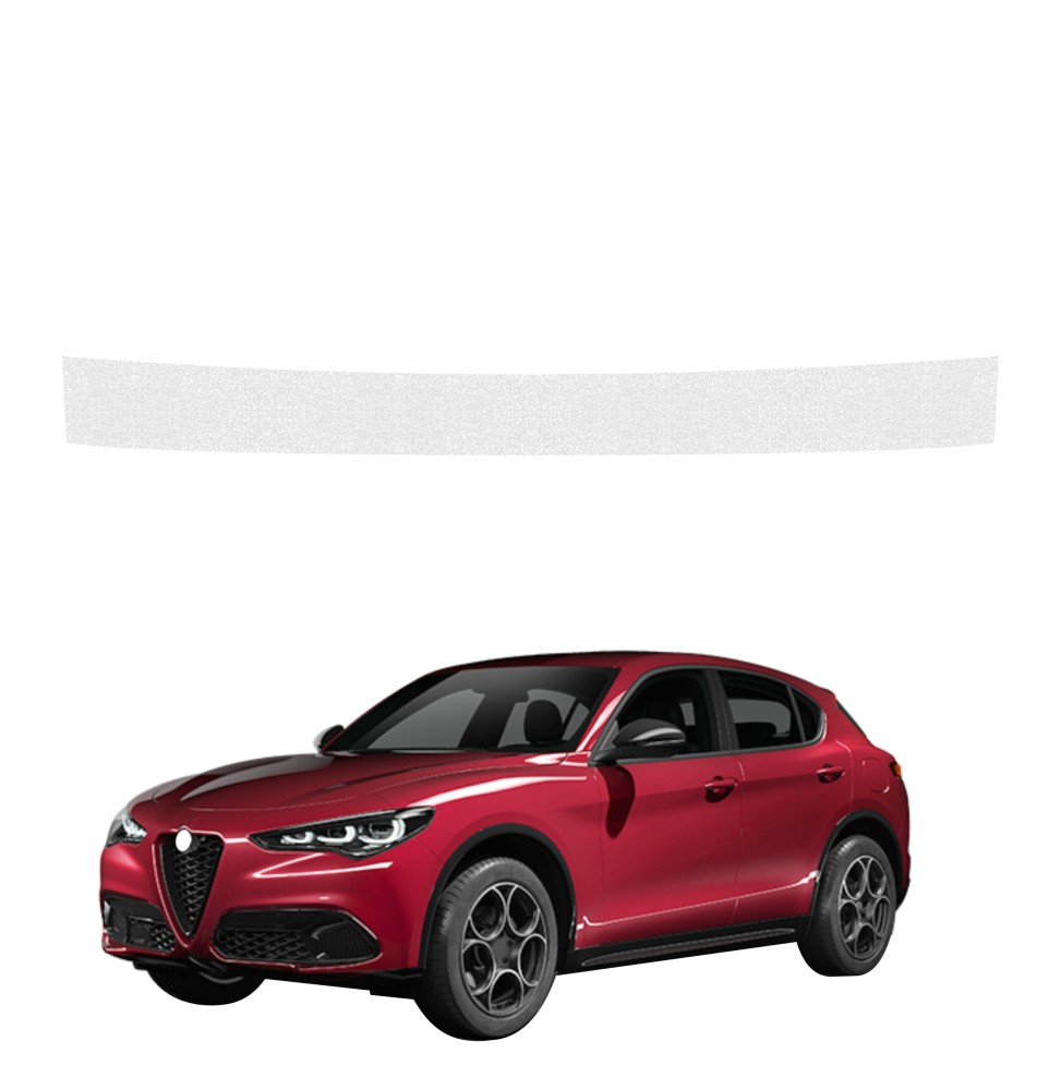 Powłoka techniczna na próg bagażnika do Alfa Romeo Stelvio (2023-2026) GRIZZ HeavyDuty Bezbarwna
