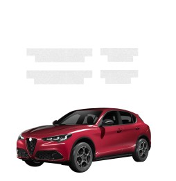 Powłoka techniczna na progi do Alfa Romeo Stelvio (2023-2026) GRIZZ 4w1 HeavyDuty Bezbarwna