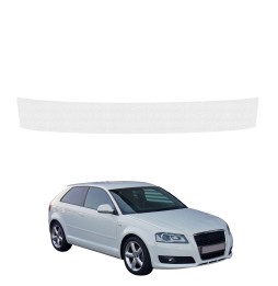 Powłoka techniczna na próg bagażnika do Audi A3 8P Hatchback 3D (2003-2008) GRIZZ HeavyDuty Bezbarwna